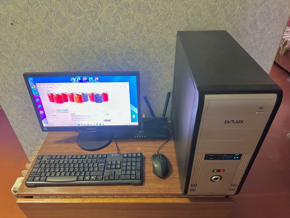 ПК Компʼютер - Системний блок Монітор Клавіатура Миша, для усього