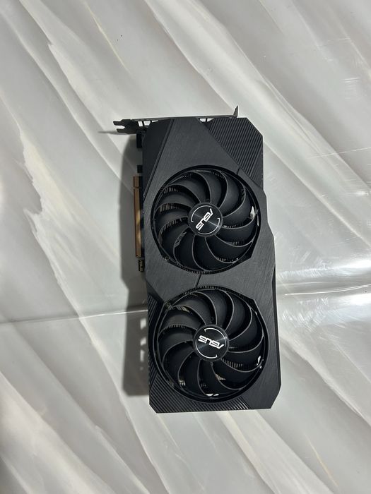 Видеокарта Asus Duall RX5700 8gb!
