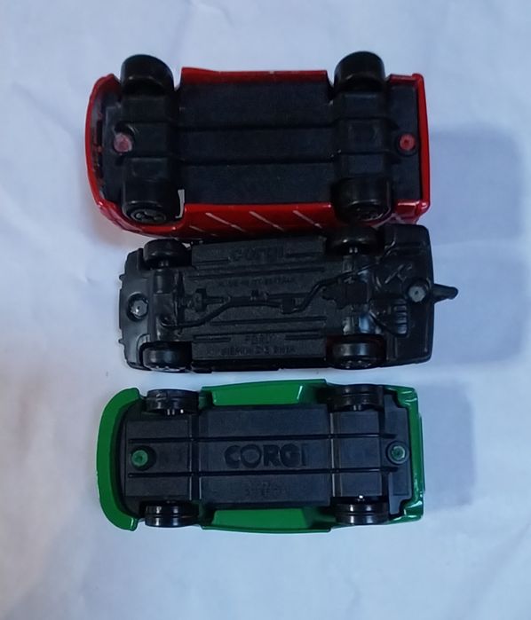 Lote de 3 miniaturas antigas Corgi