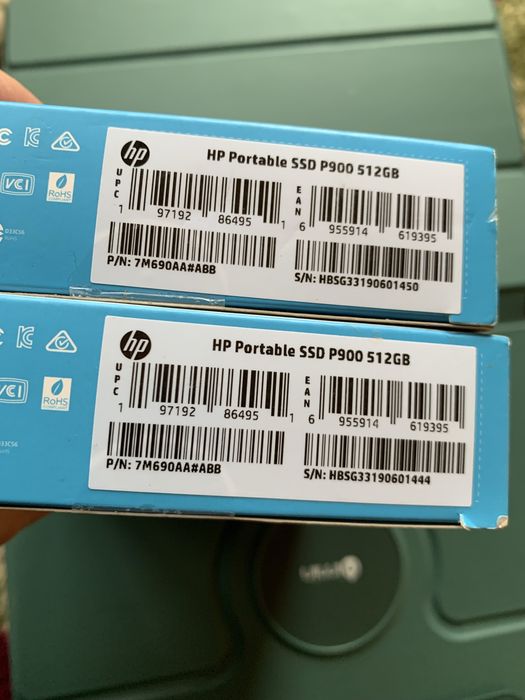 Зовнішній SSD накопичувач HP p900 2000mb/s