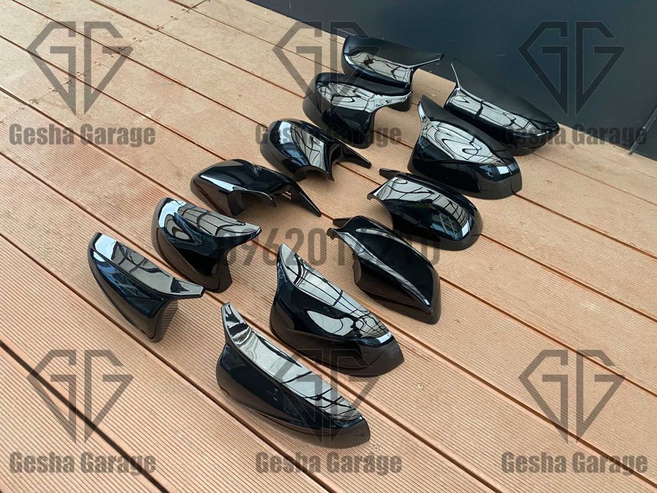 Накладки на зеркала БМВ BMW f90 f95 g01 g30 g20 g11 e70 e92 e90 f10