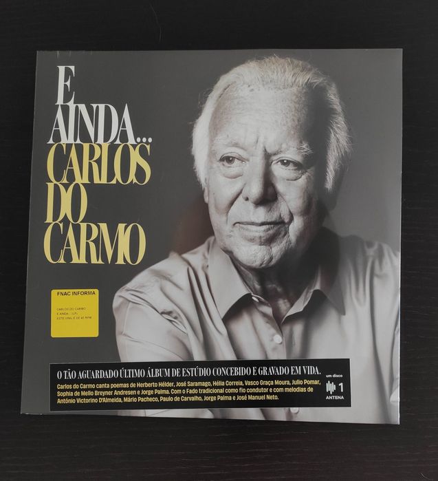"E ainda..." Carlos do Carmo / Disco Vinil NOVO E SELADO