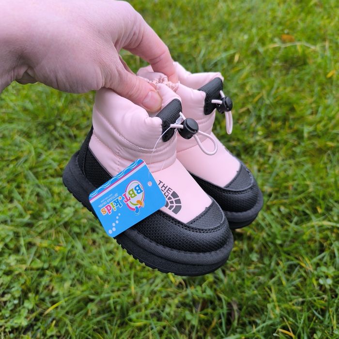 Зимові дутіки для дівчинки, зимові черевики, дутики девочке, ботинки