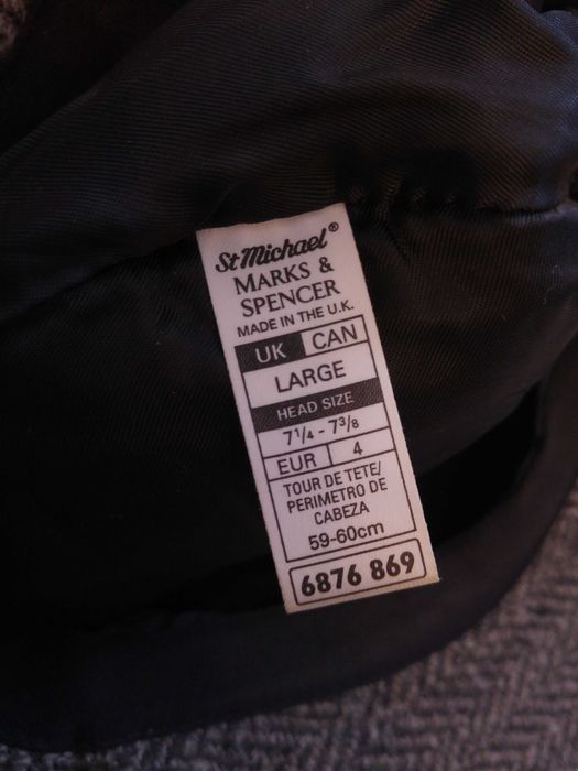 kaszkiet, Czapka męska wełniana