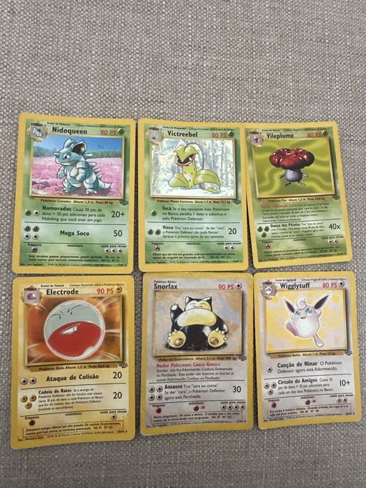 Cartas Pokemon Raras - Pokemon Jungle