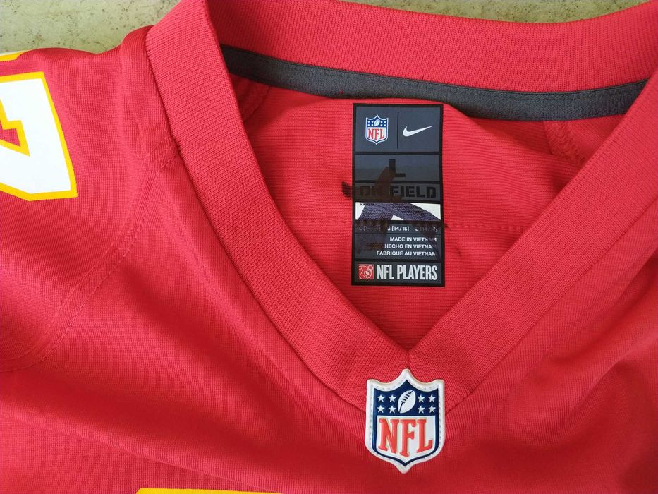 Джерсі Nike Travis Kelce Red Kansas City Chiefs Super Bowl LIX NFL