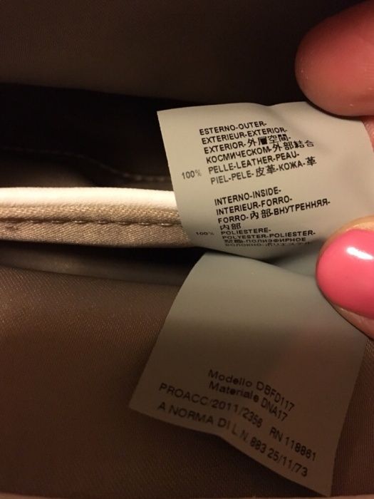 Новая кожаная сумка, клатч Versace оригинал!