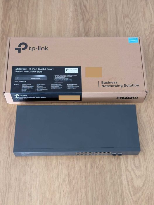 TP-Link JetStream TL-SG2218 Switch Smart Gigabit 16 Portas + 2 SFP (Usado)
