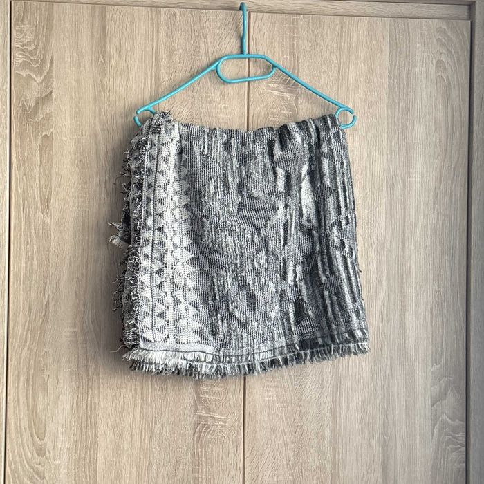 Duży Mięciutki  koc szal 70x185