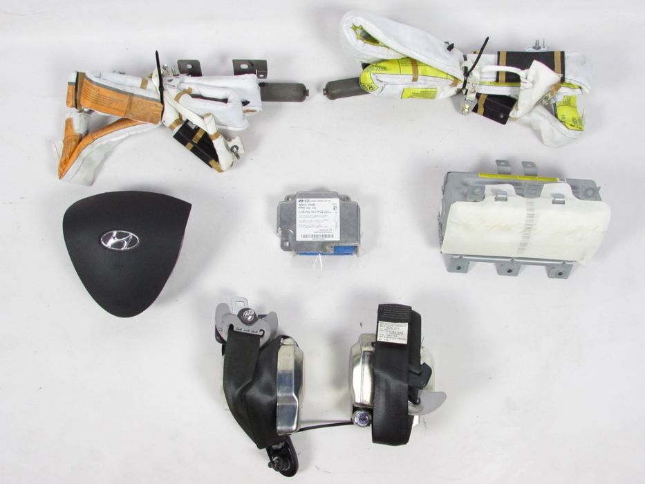 Conjunto Airbags Seminovo/ Original Hyundai I30 (Fd)