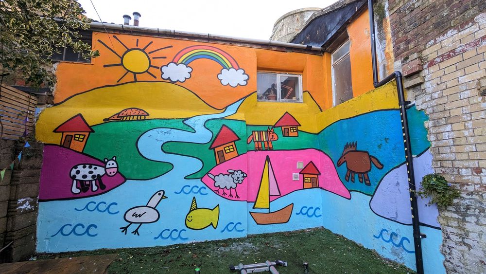 Murales para Escuelas/Murals for Schools+ Vida para o Espaço Educativo
