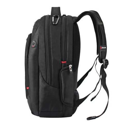 Soarpop Plecak na laptop ANTY ZŁODZIEJ 15,6" MIEJSKI sportowy czarny