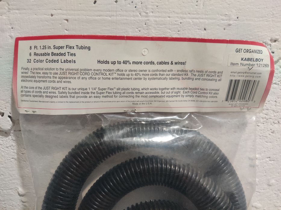 Maskownica na kable dwa komplety