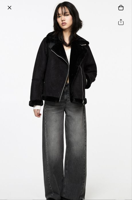 Куртка косуха Pull&Bear