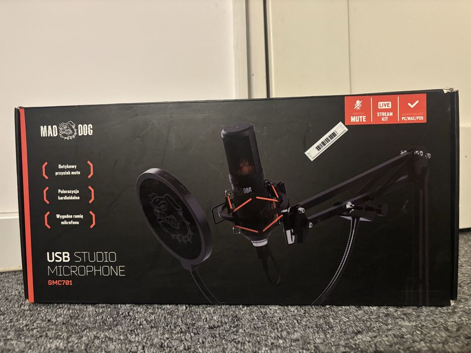 Mikrofon Mad Dog GMC701