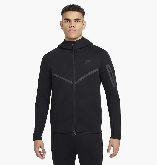 ОРИГІНАЛ! Кофта Nike Tech Fleece Fz Wr Black XS M L XL | HV0949-010