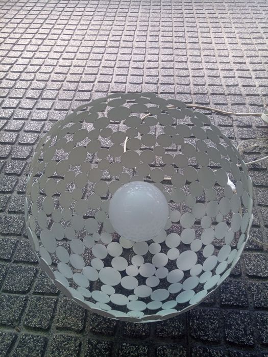 Candeeiros muito antigos de sala como novos só visto