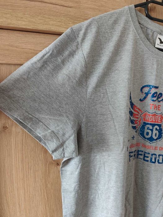 Koszulka Szara Męska rozm. XL Route 66 - NOWA!