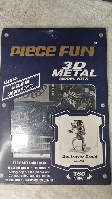 3D конструктор з металу Star wars