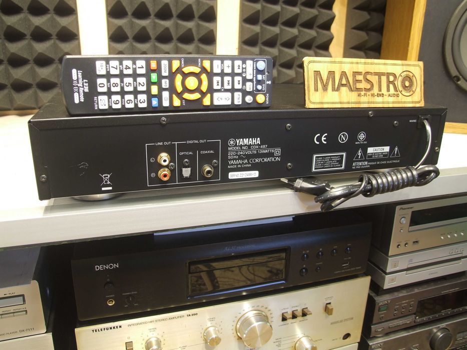 CD програвач Yamaha CDX-497. MP3. KSS-213C. CS4392. Без передплати: 3 ...