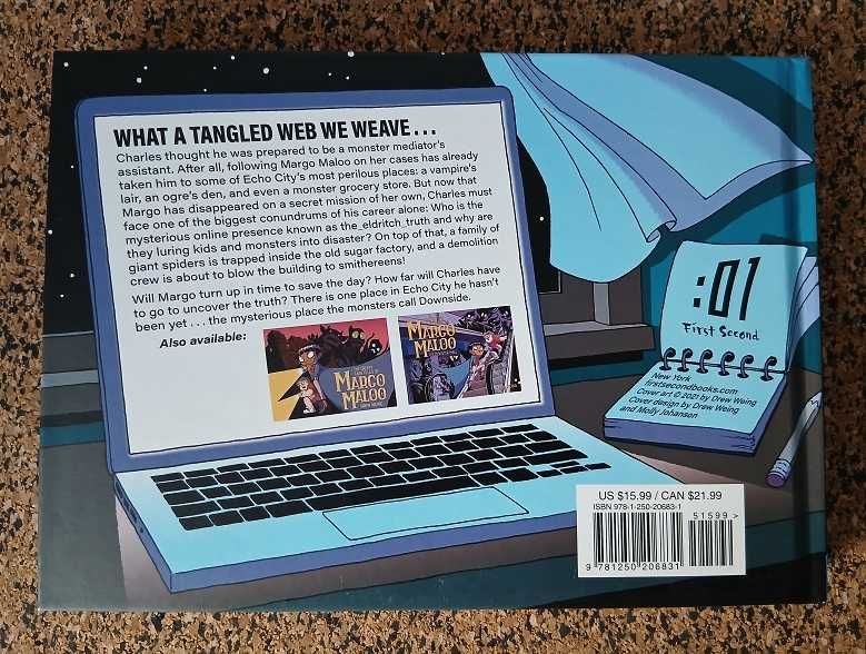 BD - The Creepy Case Files of Margo Maloo: The Tangled Web