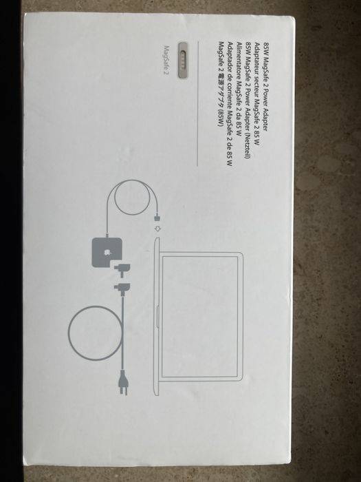 Adaptador/Carregador MagSafe 2 de 85W – Apple – Mod A1424