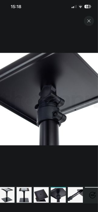 Par de stands para monitores de estúdio