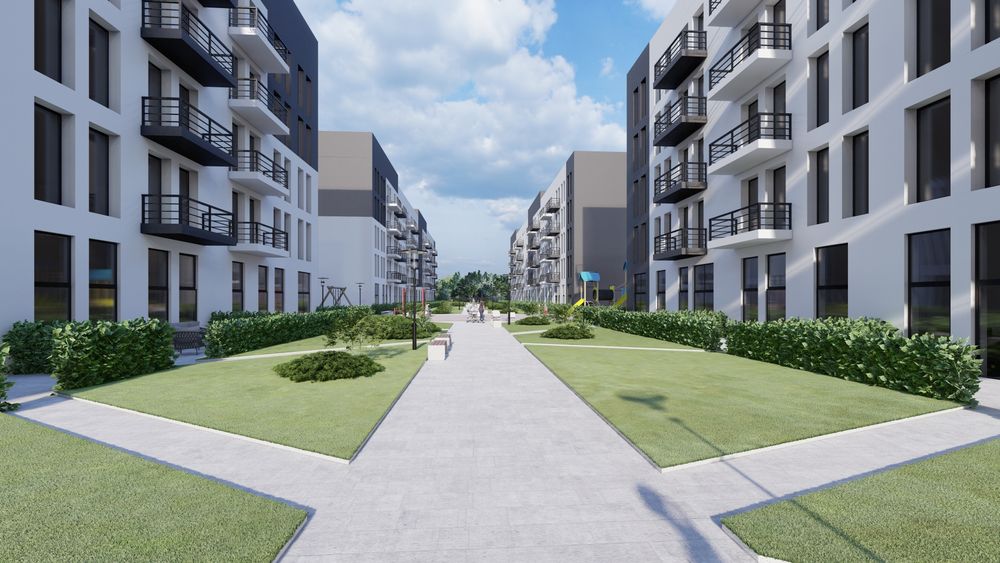 1 кім квартира з власною земельною ділянкою.М.Богородчани