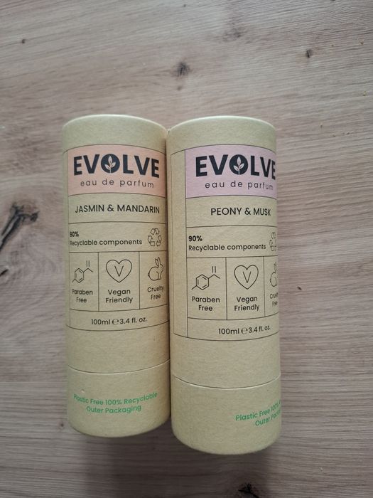 2 sztuki perfum evolve, różne zapachy