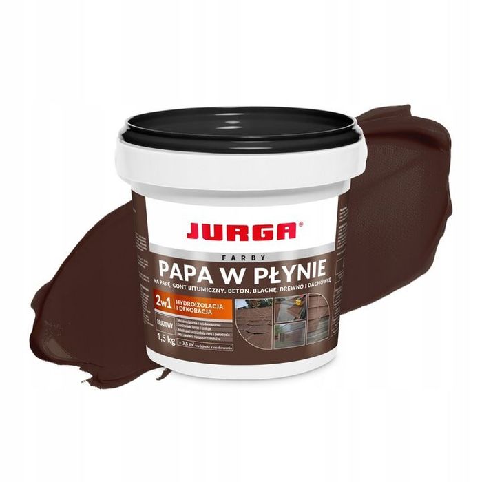 JURGA Papa w płynie 1,5kg brązowy