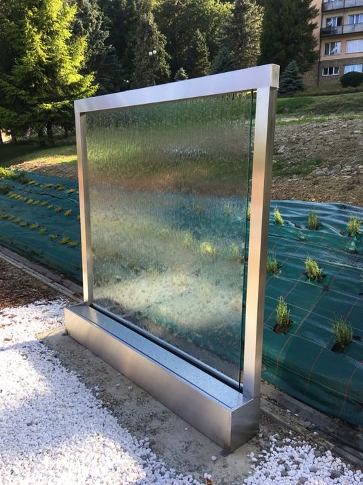 Kaskada wodna aranżacja