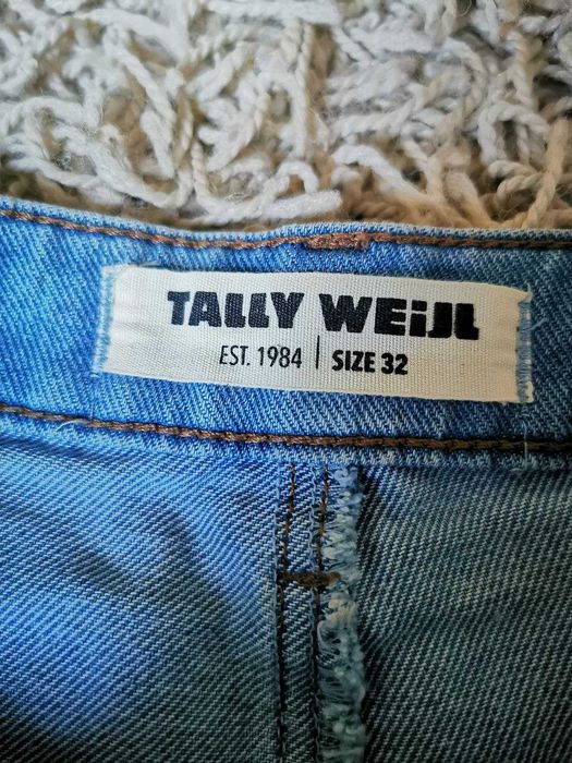 Джинсові шорти Tally Weijl з високої посадкою
