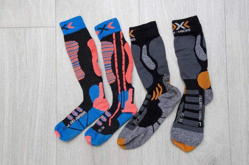 Шкарпетки X-Socks /X-Bionic/ Ski Junior та Cross Country. Розмір 35-38