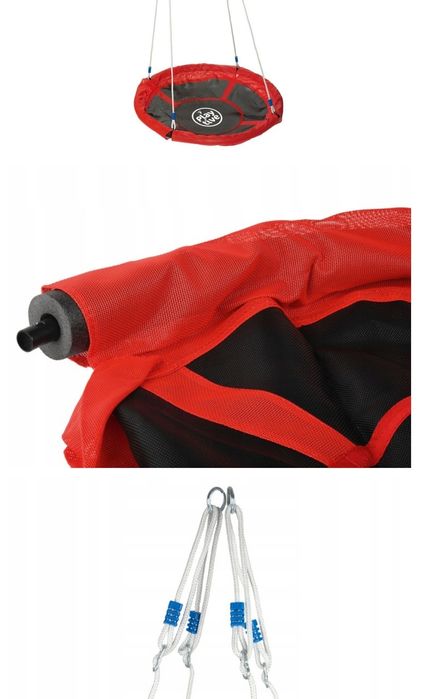 Huśtawka xxl BOCIANIE GNIAZDO 113cm OGRODOWA 150kg