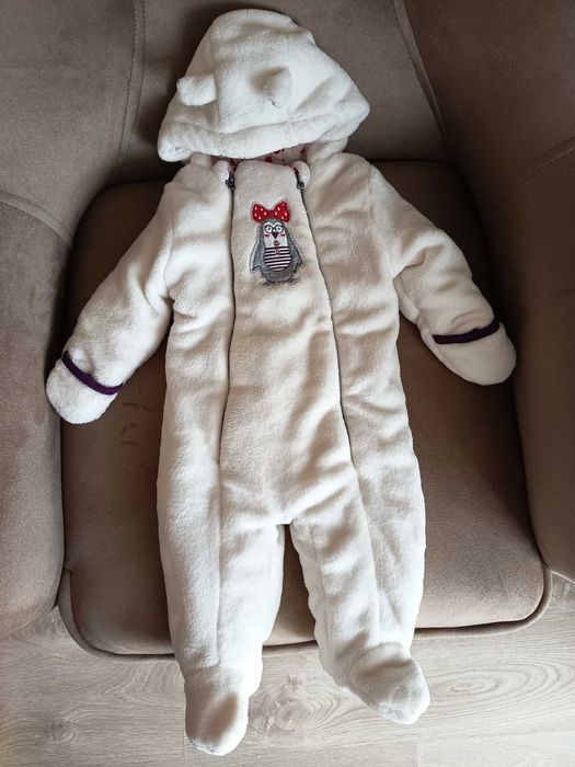Плюшевий комбінезон 62/68р.