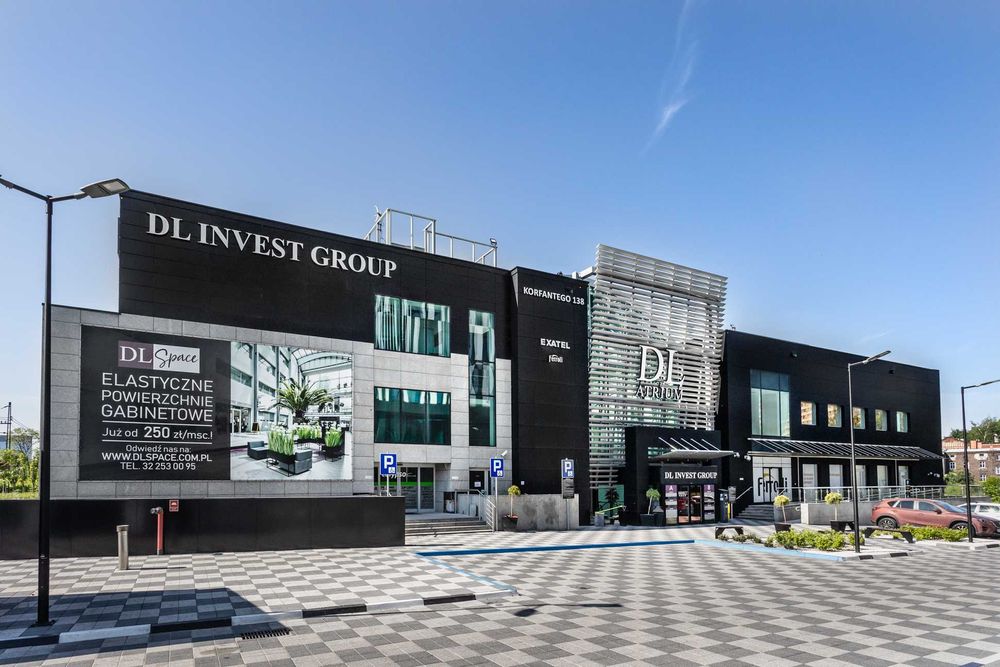 Gabinet biurowy umeblowany w Katowicach parking