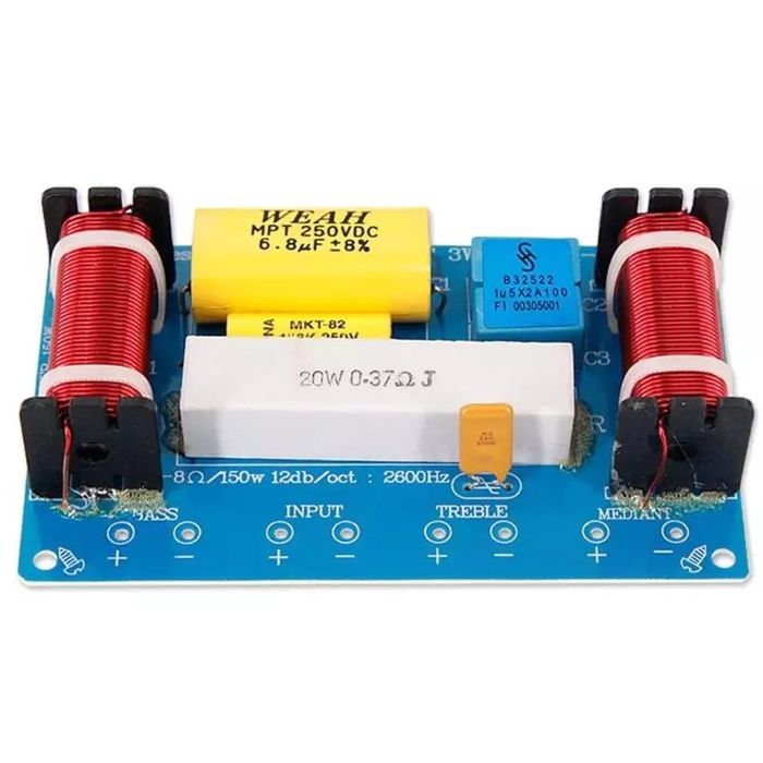 разделитель звуковой частоты динамика, фильтр кроссовер. WEAH-338 120W