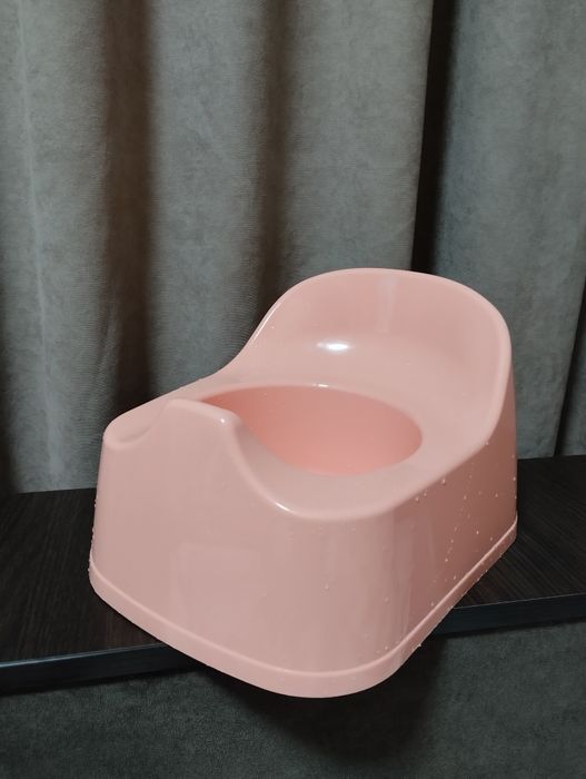 Детский горшок, цвет персиковый
