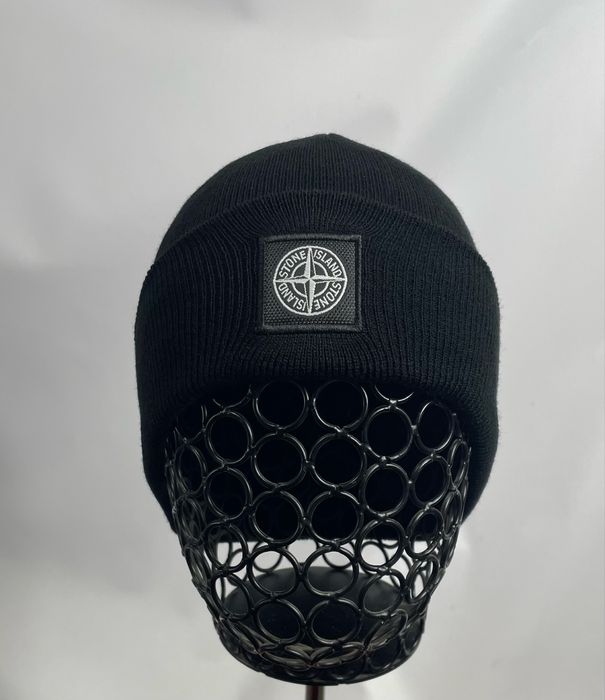 Шапка мужская в черном цвете фасон удлиненая лопата хороший выбор