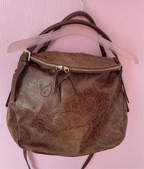 Кожаная сумка Италия Lucca Baldi