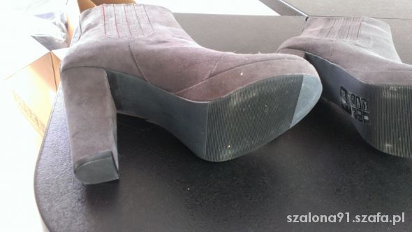H&M botki szare 38