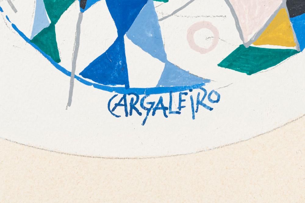 Cargaleiro - Original - Guache - "Obelisques"