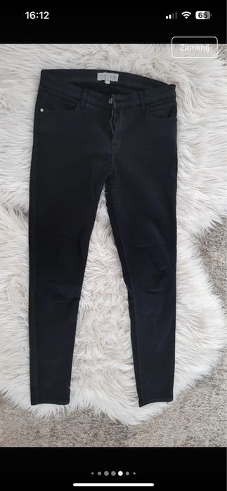 Mango czarne spodnie 40