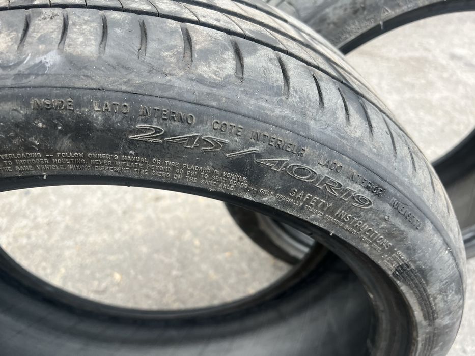 Michelin 245 40 r19, 275 35 r19