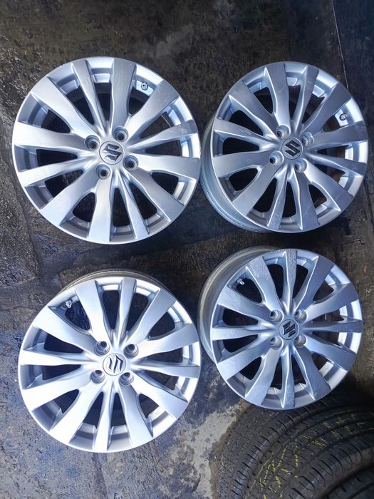 Sprzedam oryginalne alufelgi do Suzuki 4x100 r16