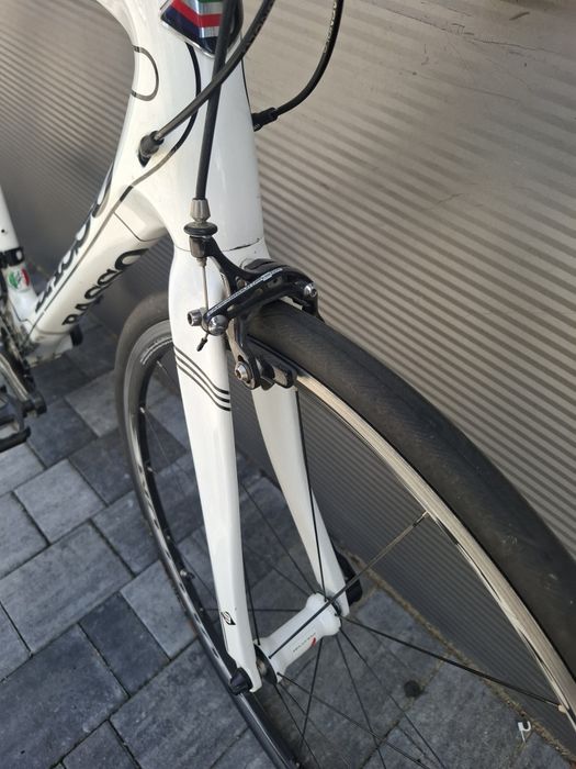Rower szosowy szosa Basso Astra Italian karbon ultralekki pełna grupa Campagnolo Athena r. 58 koła Fulcrum Racing 3