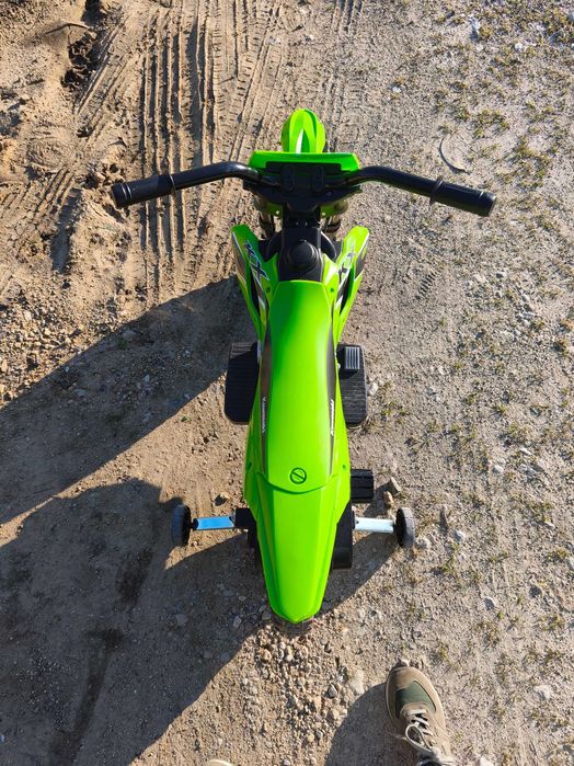 Mota Elétrica Kawasaki KX 85 II 6V Verde