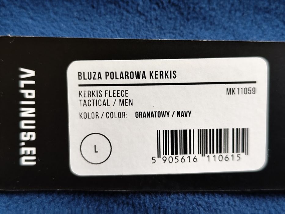 Alpinus - KERKIS - nowy polar rozm. L