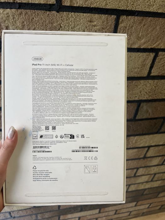 IPad Pro 11 2025 256Gb Space Black Wifi (M4) Айпад про 11