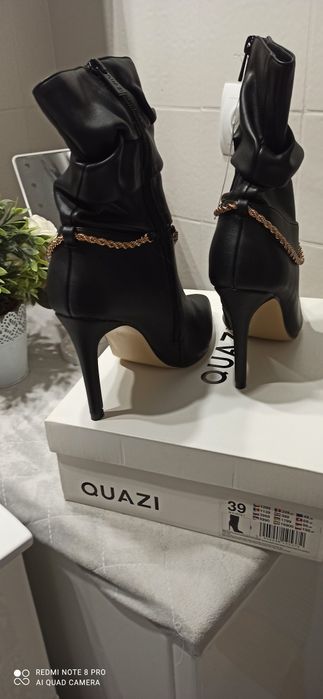 Botki 39 Quazi buty damskie kozaki